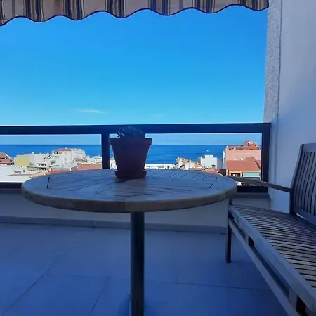 Central Studio With Sea View Balcony! 푸에르토 드 라 크루즈